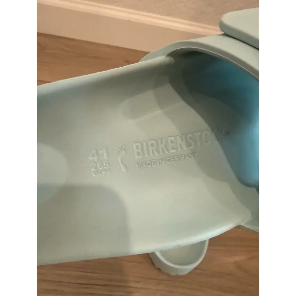 Birkenstock Madrid Big Buckle Surf Green EVA Sandals Sz 41 Women's 10-10.5 - Picture 8 of 9